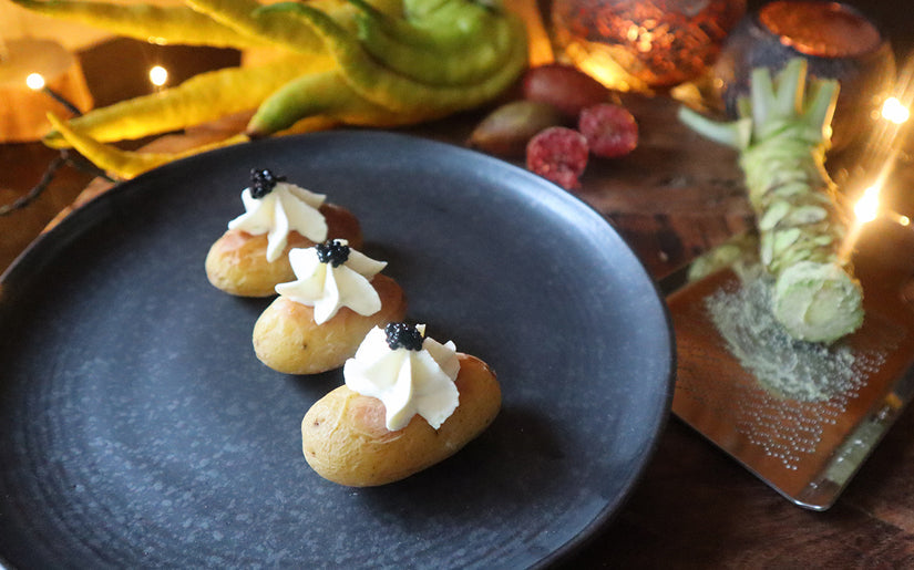 Potatoes with Wasabi & Lime