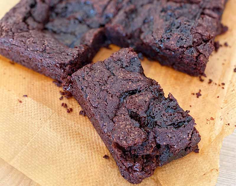 Vegan White Soy Caramel Brownies Recipe