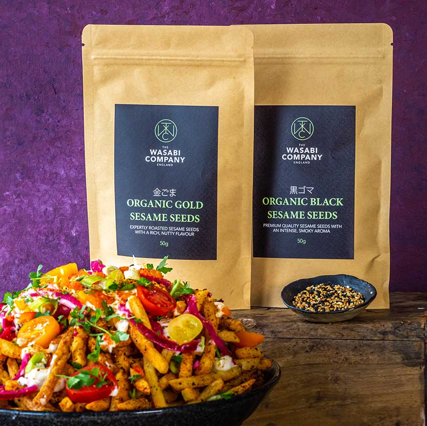 Sesame Seeds Wasabi Label The Wasabi Co The Wasabi Company