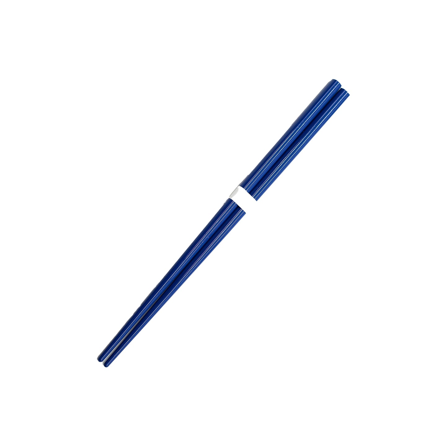 The Chopsticks - Ultra Marine are arranged diagonally on a white background, secured near the top by a small white paper band.