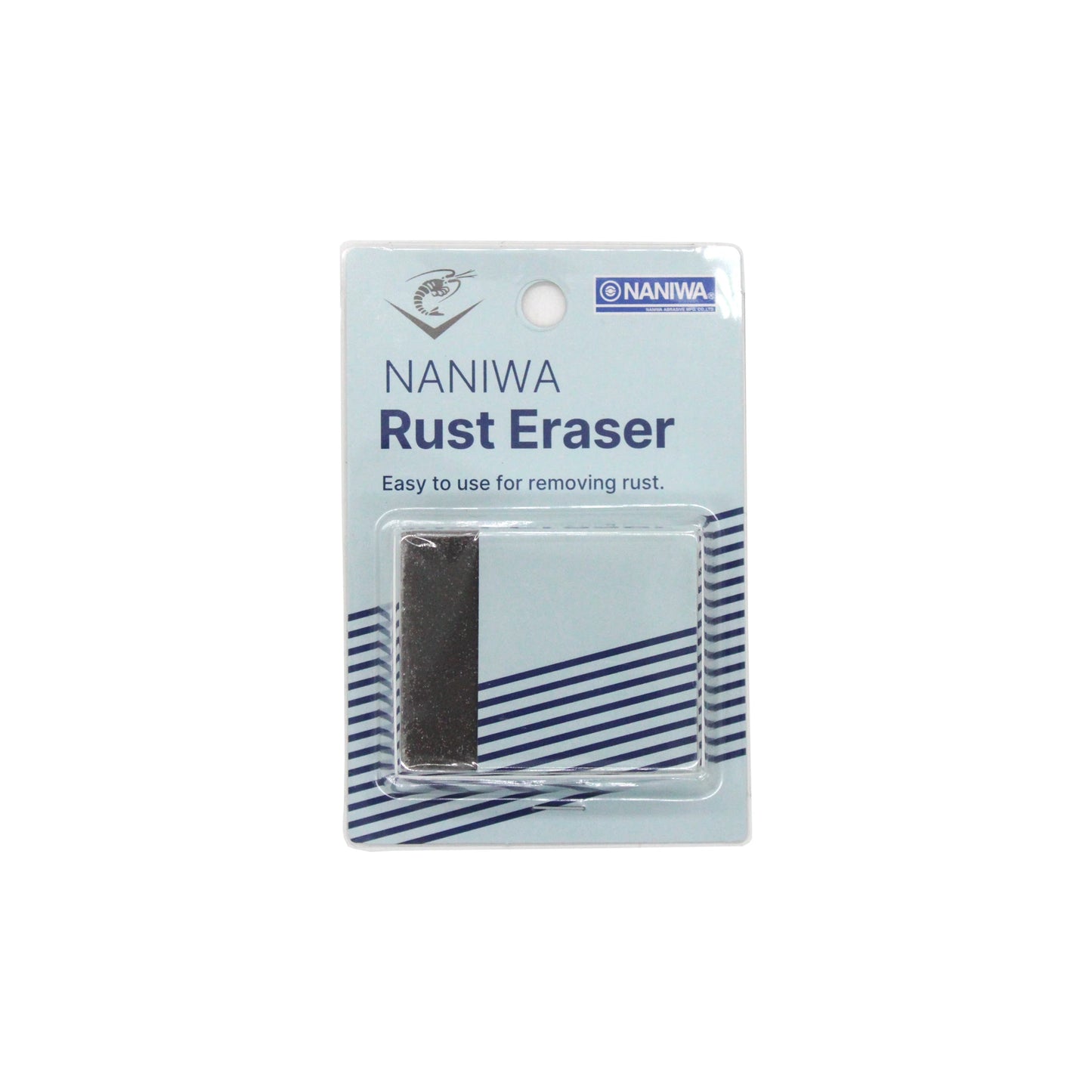 A packaged Rust Eraser with a visible gray block, designed for easy removal of rust from carbon steel knives and Japanese blades.