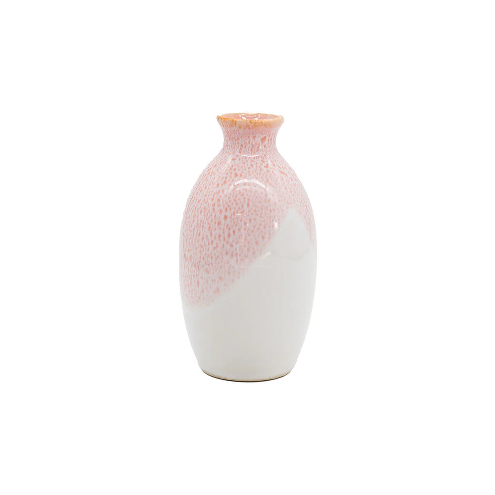 Sake Carafe - White & Pink