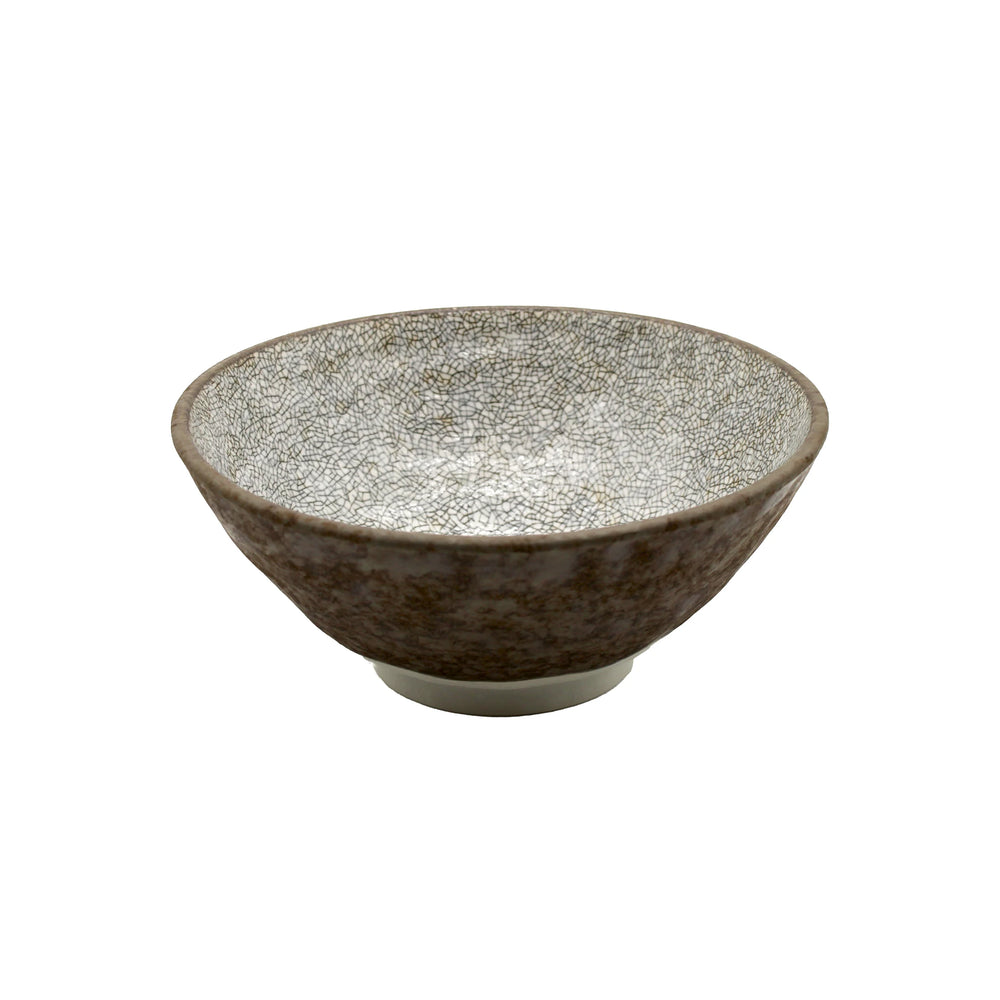Udon Bowl - Grey Crazed