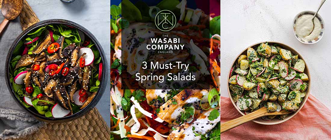 3 Spring Salads Made With Delicious Japanese Flavours