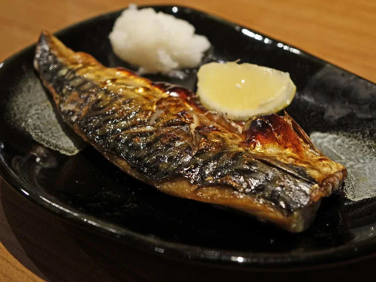 Grilled Mackerel with Mikan Ponzu