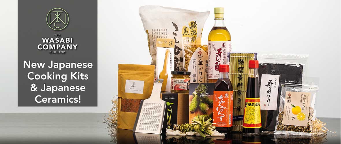 New Japanese Cooking Kits & Japanese Ceramics!