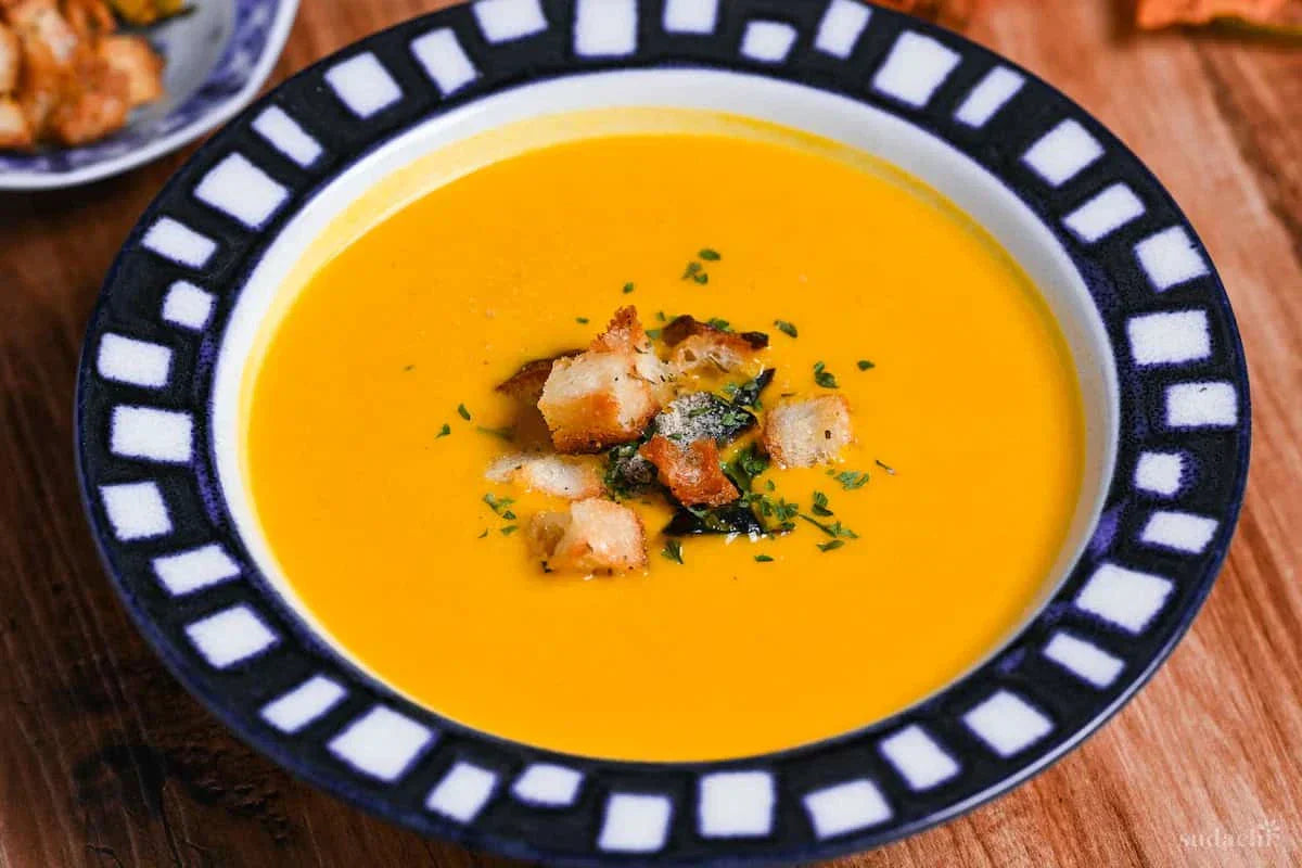 Easy Kabocha Squash Soup Recipe