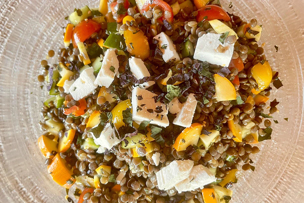 Lentil and Feta Salad