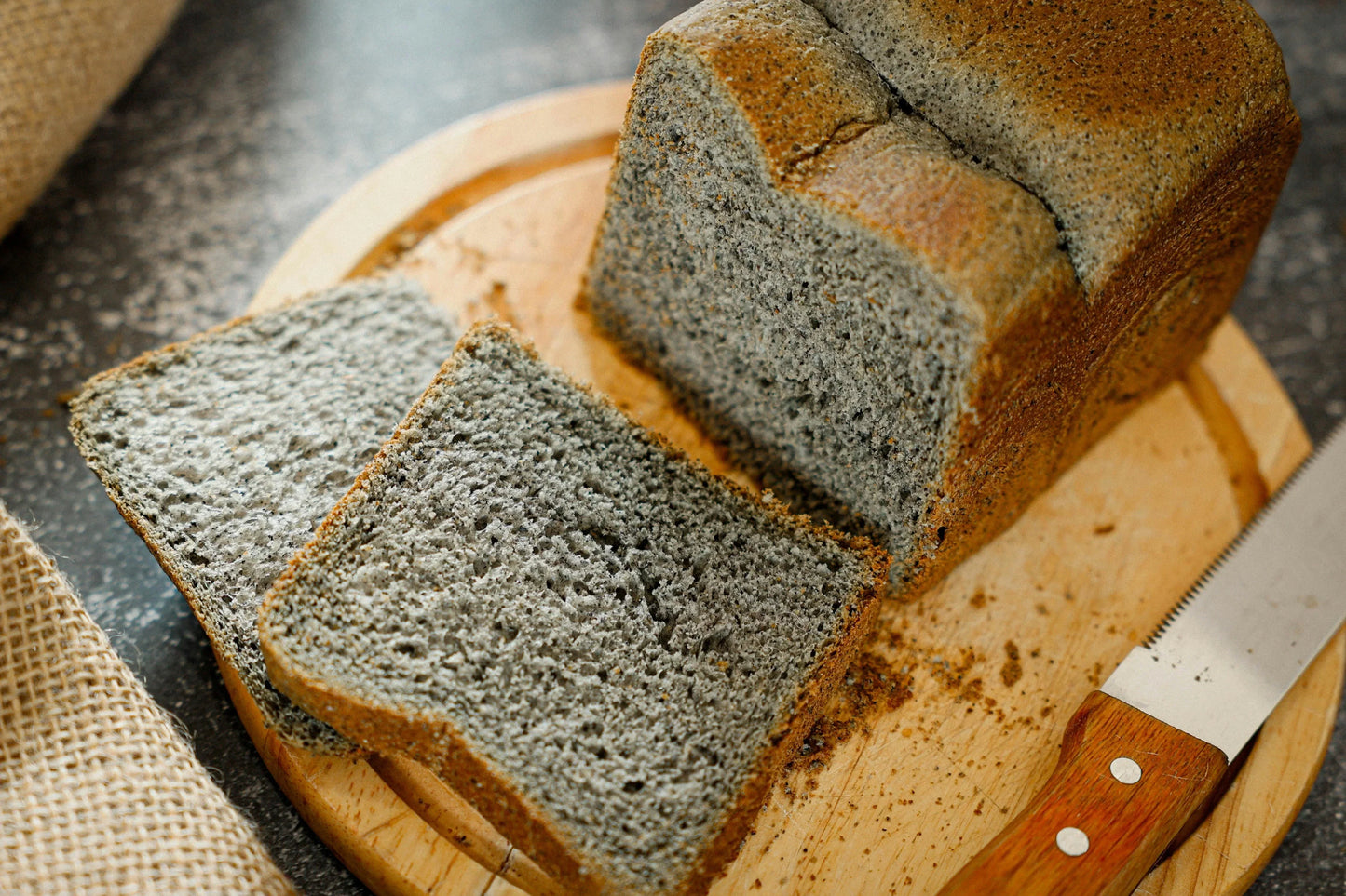 Black Sesame Bread Recipe