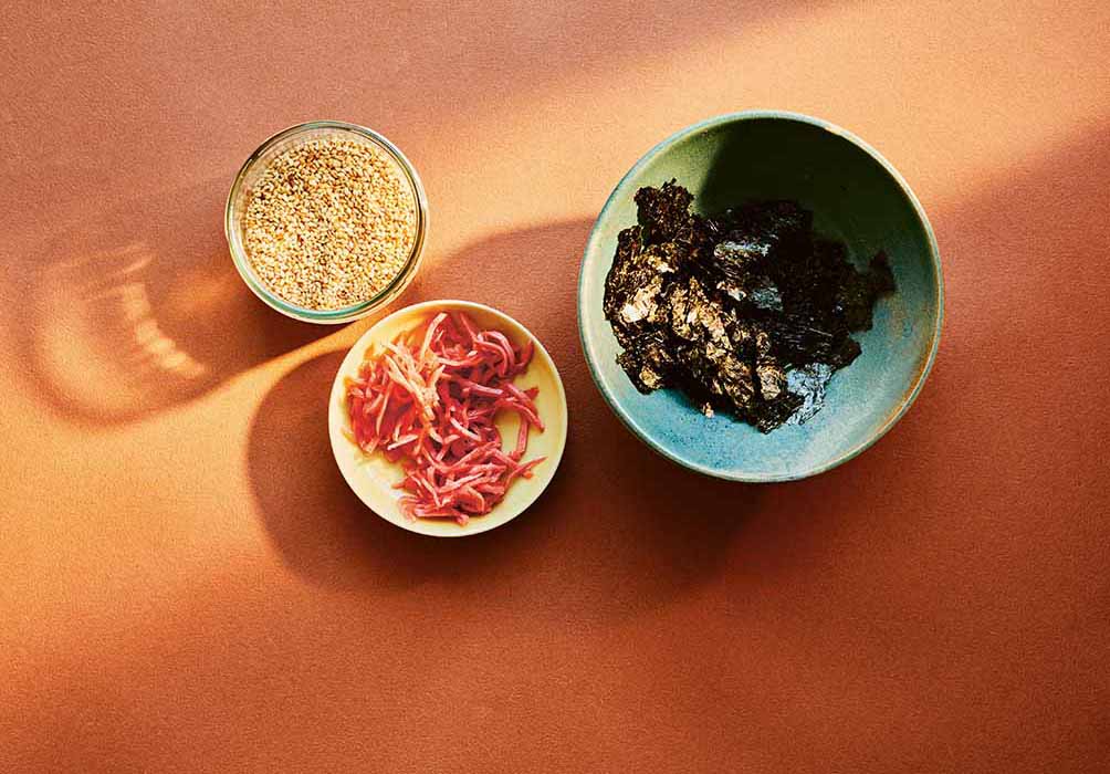 Sesame, Pickled Ginger and Nori Rice by Tim Anderson