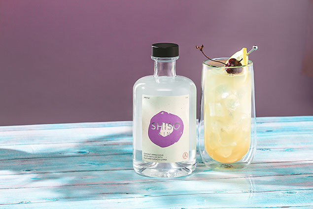 Japanese Tom Collins with Shiso Gin