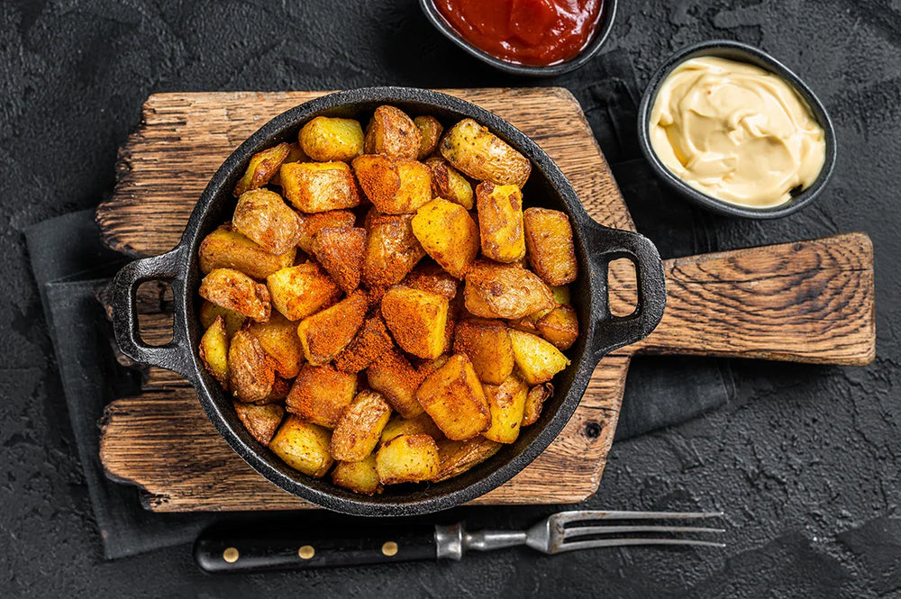 Togarashi Spiced Roast Potatoes