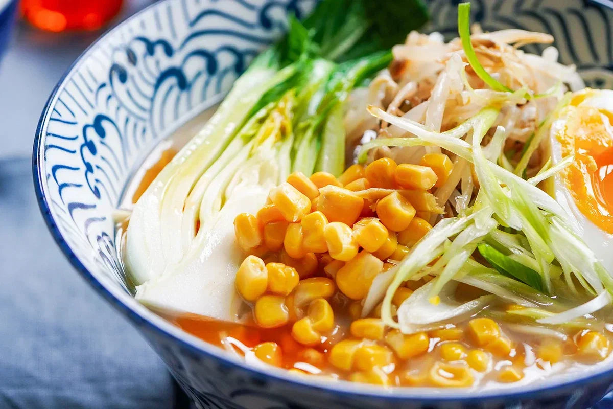 Creamy vegetarian miso ramen recipe by Yuki Gomi