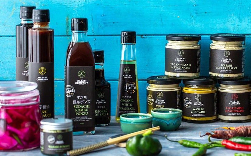 Wasabi Label Yummy Condiments