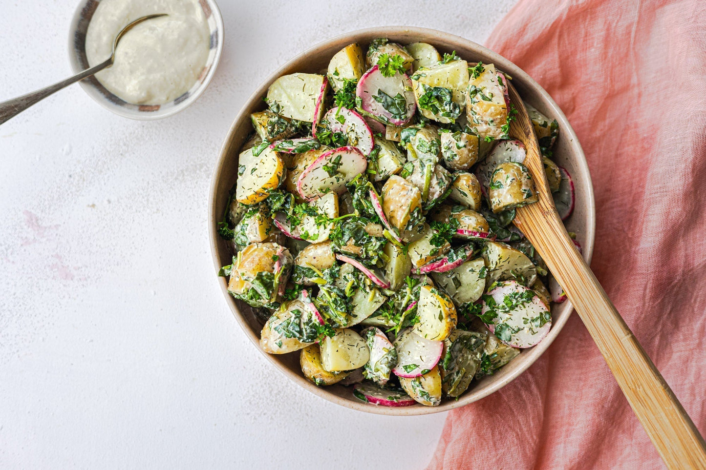 Wasabi & Watercress Potato Salad Recipe