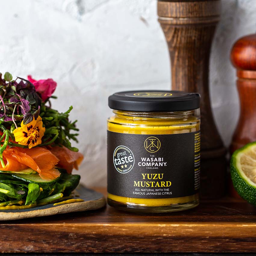 Wasabi Label Mustard