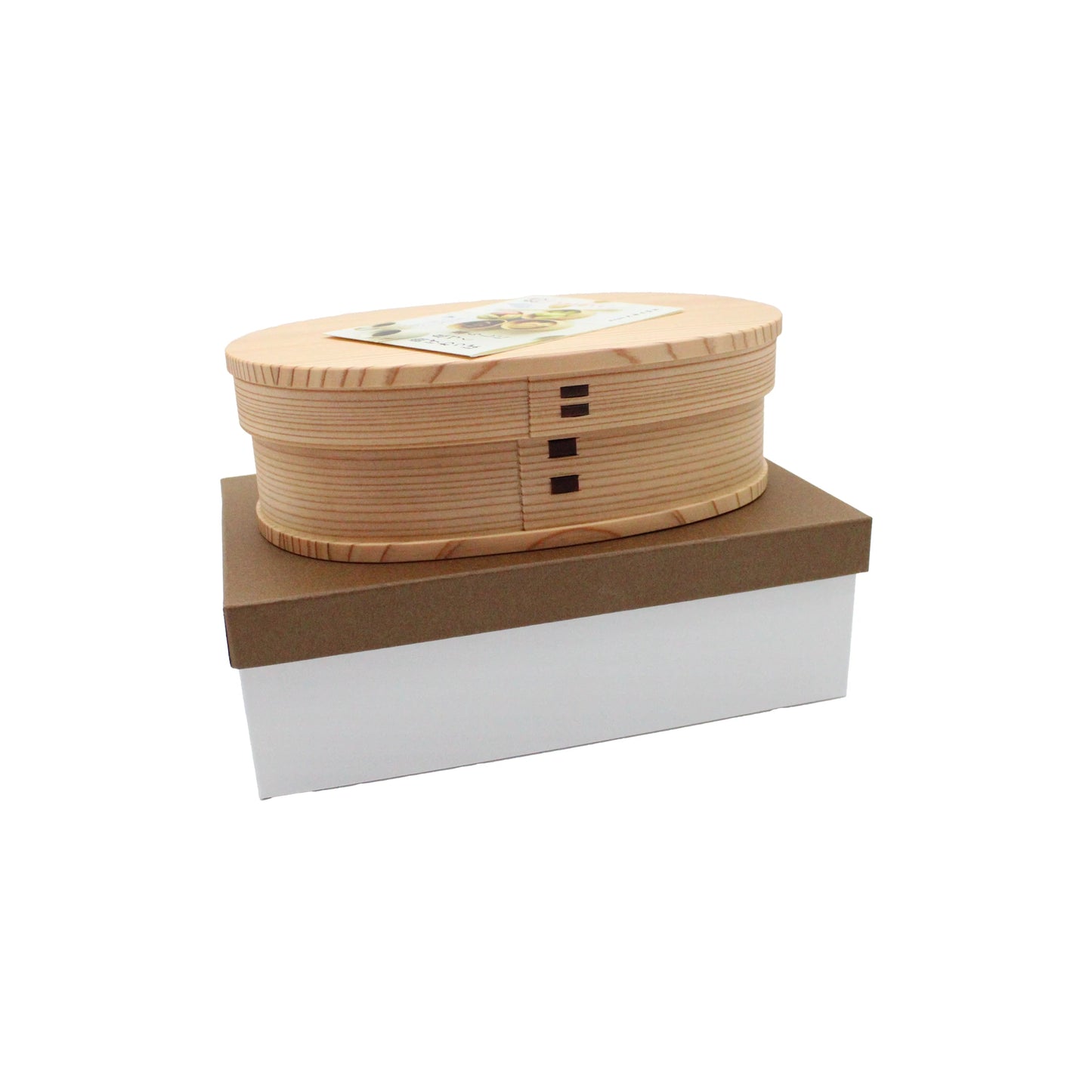 
                  
                    Bento Box - Wood Oval
                  
                