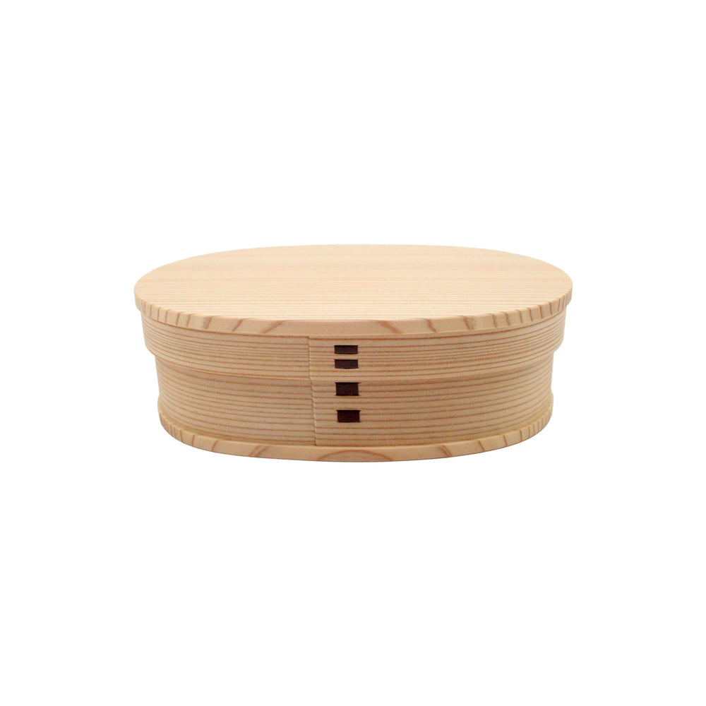 Bento Box - Wood Oval