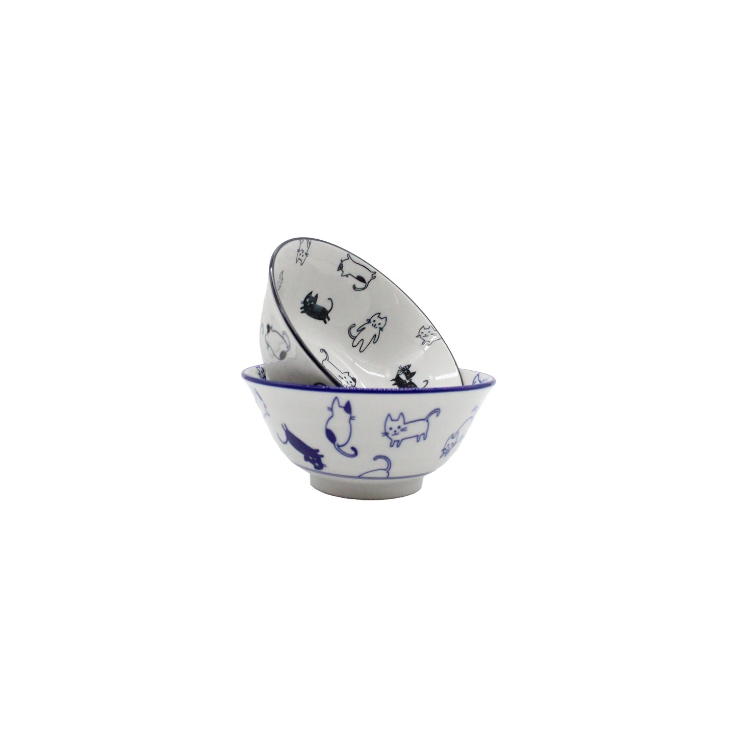 
                  
                    Kawaii Cat Bowls Boxed Set - Blue & Black
                  
                