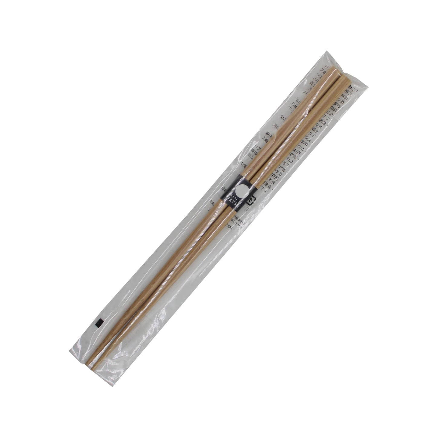 
                  
                    Handcrafted Chopsticks - Light Bamboo in a clear plastic sleeve with Japanese text.
                  
                