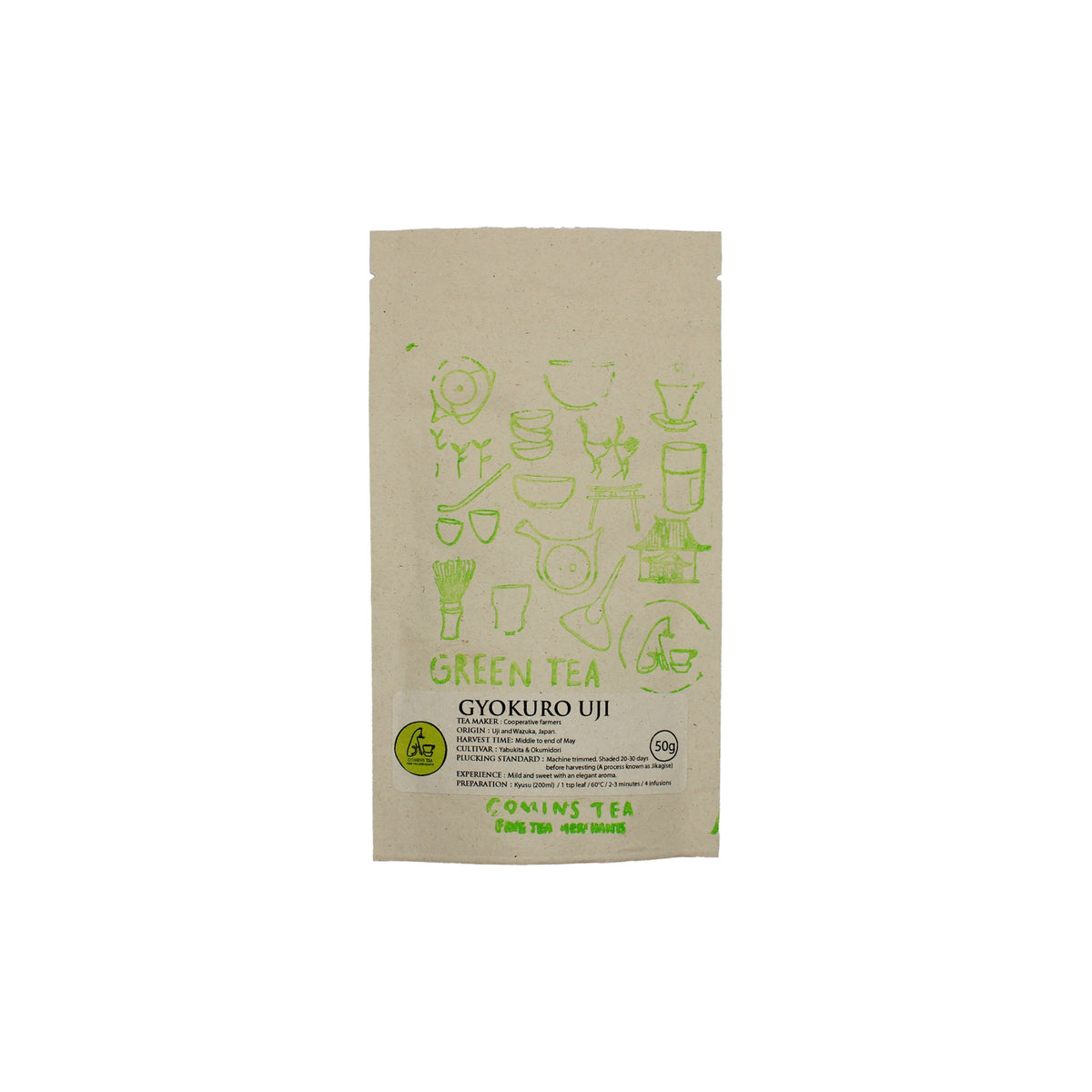 Gyokuro Tea 50g | Japanese Tea | The Wasabi Company