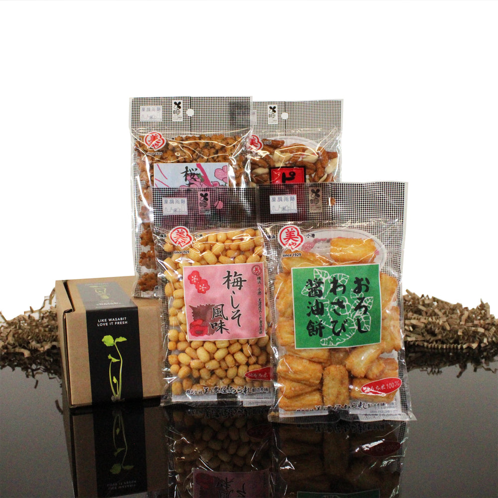 Japanese Rice Cracker Set