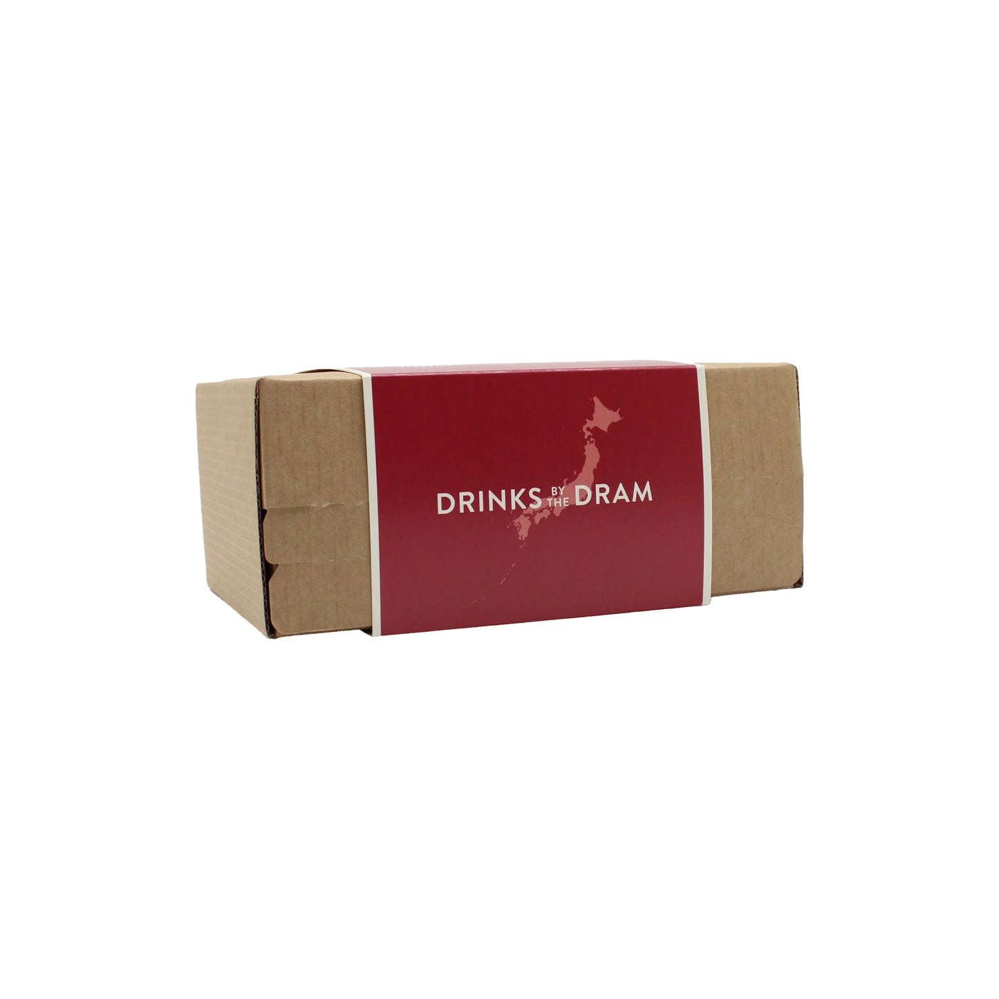
                  
                    A rectangular cardboard box with a red label reading Drinks by the Dram stands on a white background, featuring The Japanese Whisky Discovery Tasting Set—perfect for exploring and sampling fine Japanese whiskies.
                  
                