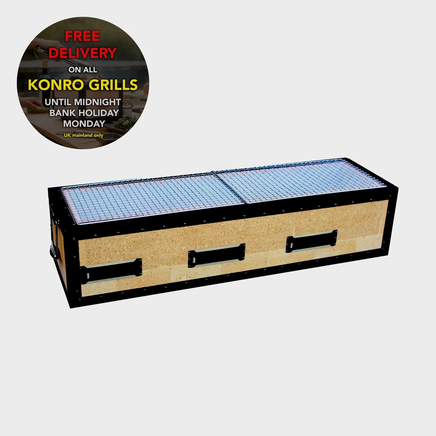 Konro Grill Barbecue 77cm Japanese BBQs The Wasabi Co The Wasabi