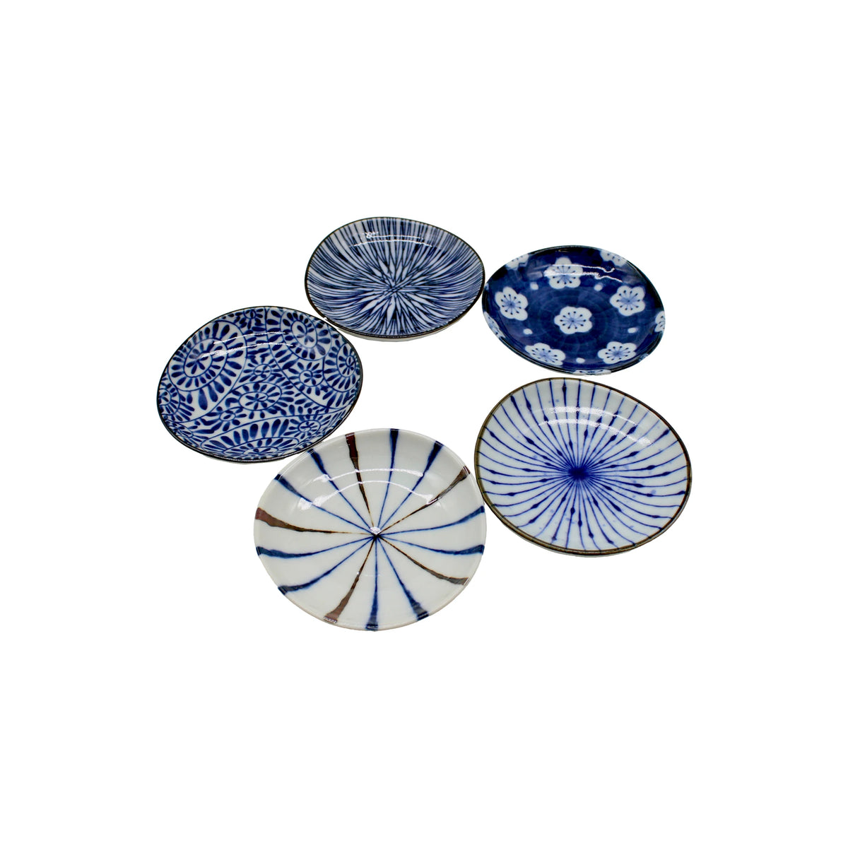 5 Piece Mini Plate Gift Set | Tableware | The Wasabi Company