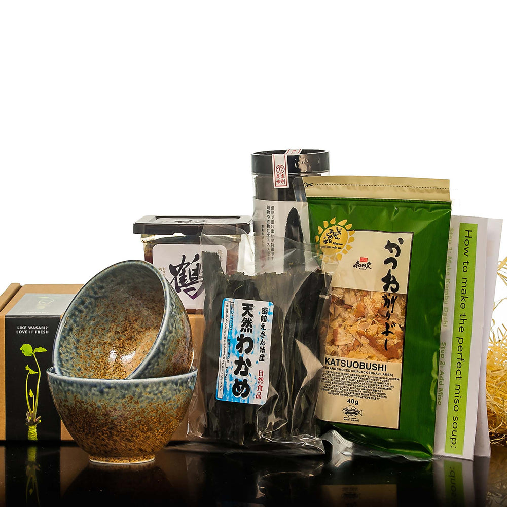 Miso Soup Kit with Miso Bowls