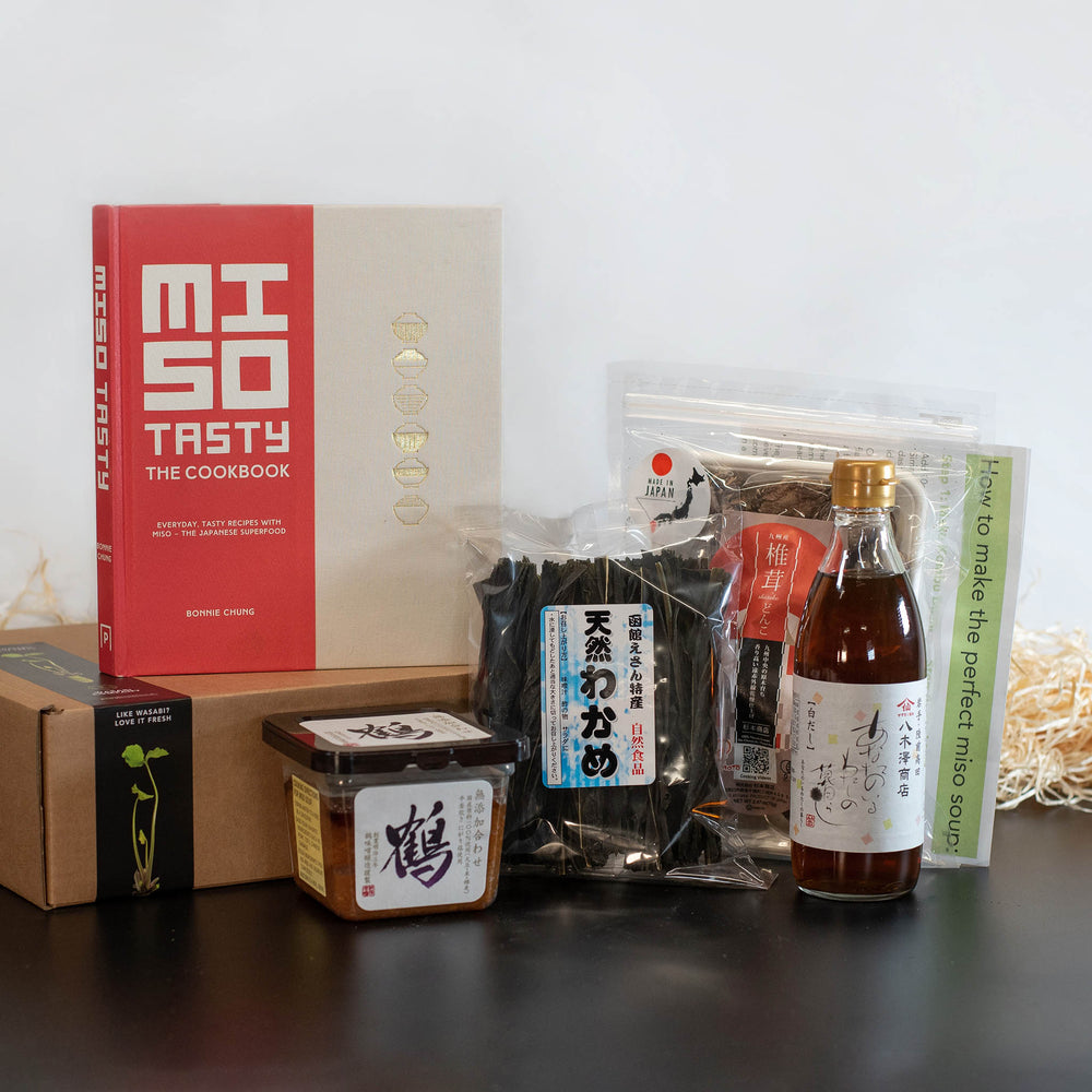 Miso Soup Kit with Miso Tasty Cook Book