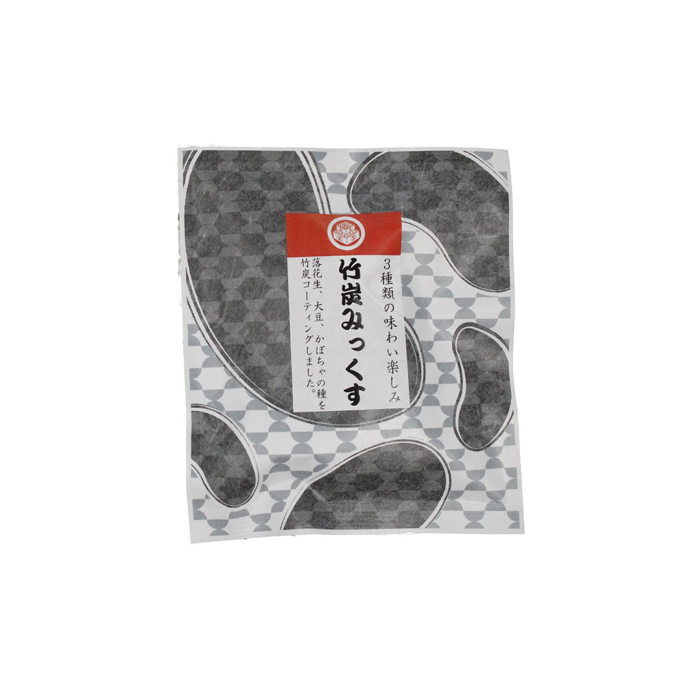 Peanut Snack with Charcoal - 80g On Offer