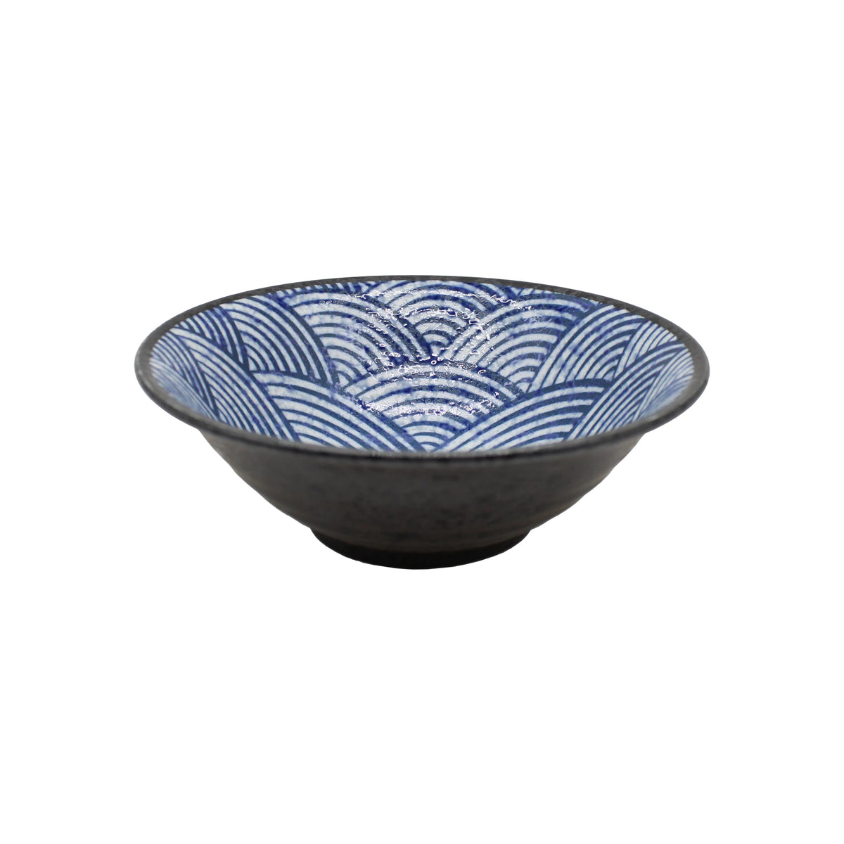 Japanese Tableware Wave Pattern Japanese Wave Ramen Bowl | Tableware | The Wasabi Company