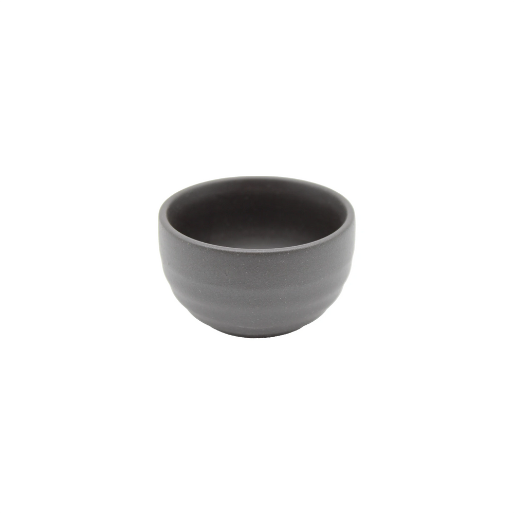 Sake Cup - Black Bizen