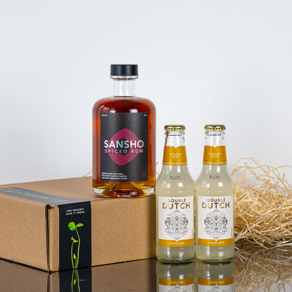 Sansho Rum & Double Dutch Ginger Beer Set