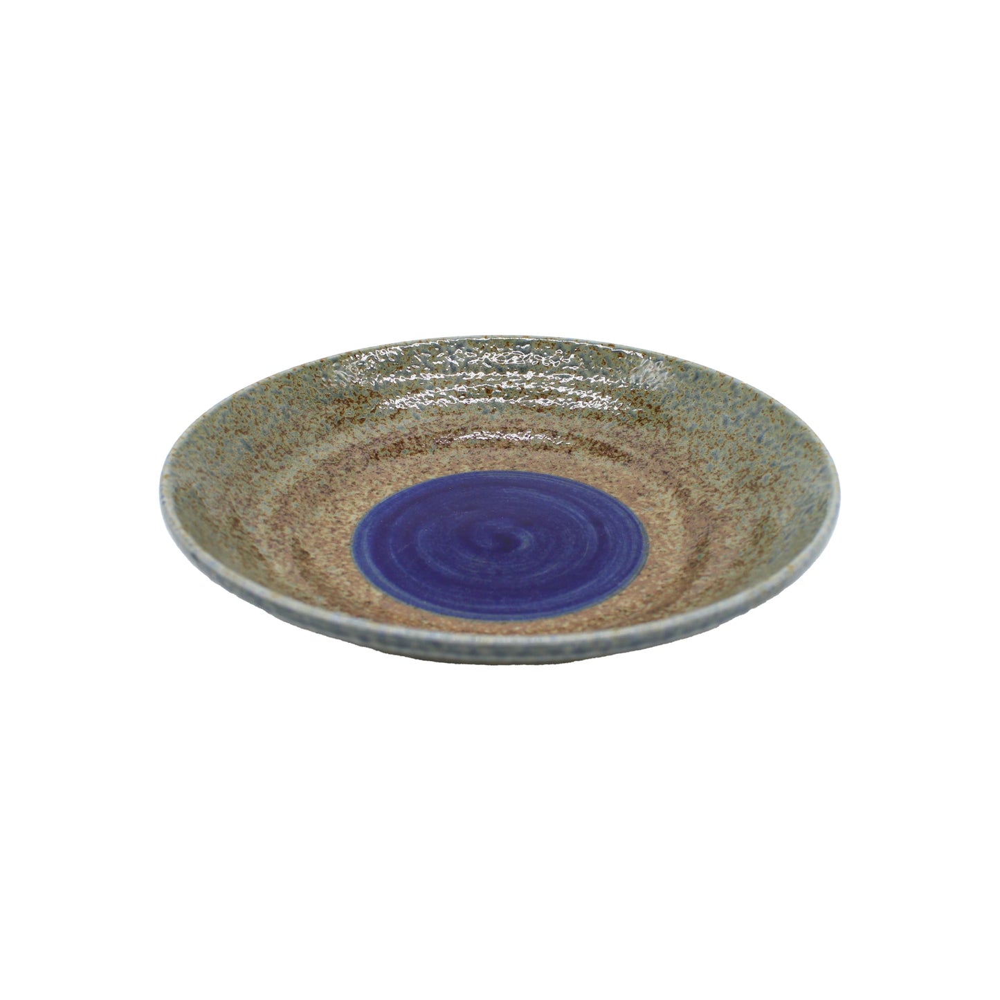 
                  
                    The Serving Bowl - Brown & Blue 'Aki' Design features a round ceramic shape, a textured brown rim, and a smooth deep blue center in Japanese style. Dishwasher and microwave safe, it’s ideal for everyday use.
                  
                