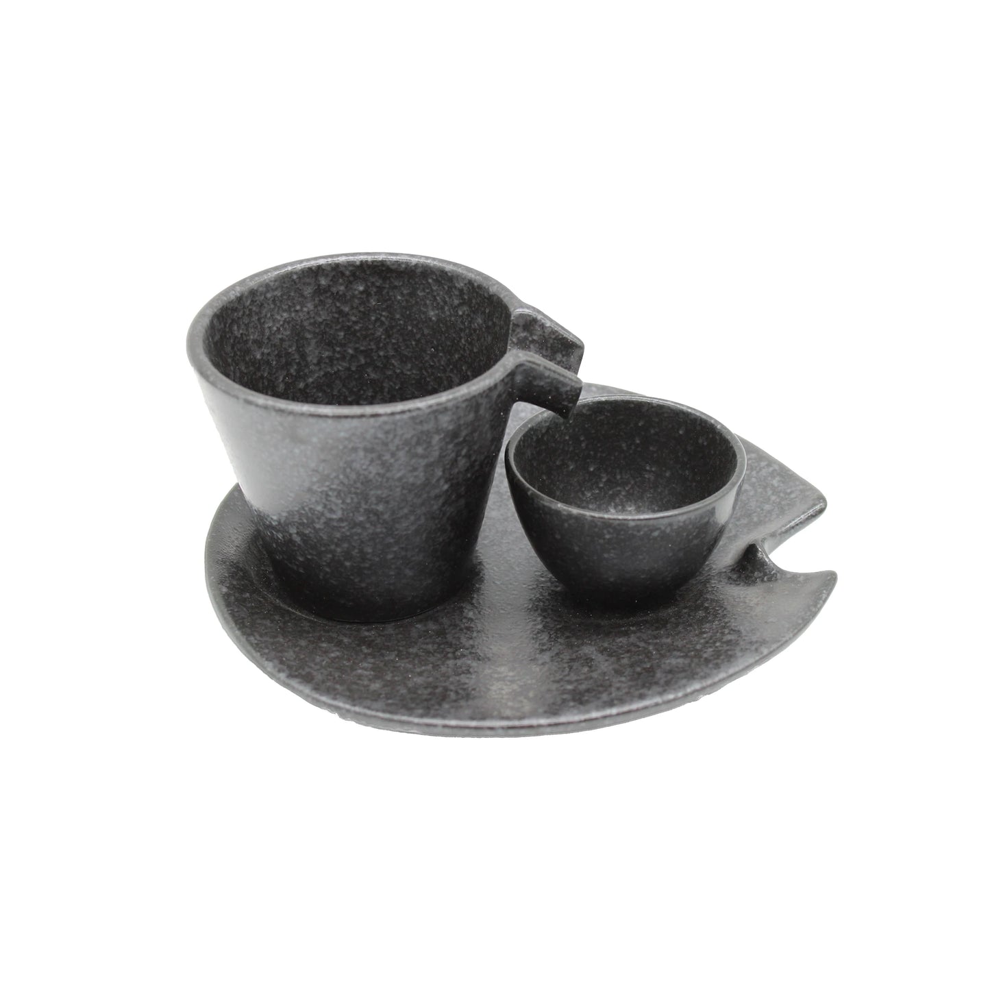 
                  
                    Shizuru Sake Set - Black & Silver
                  
                