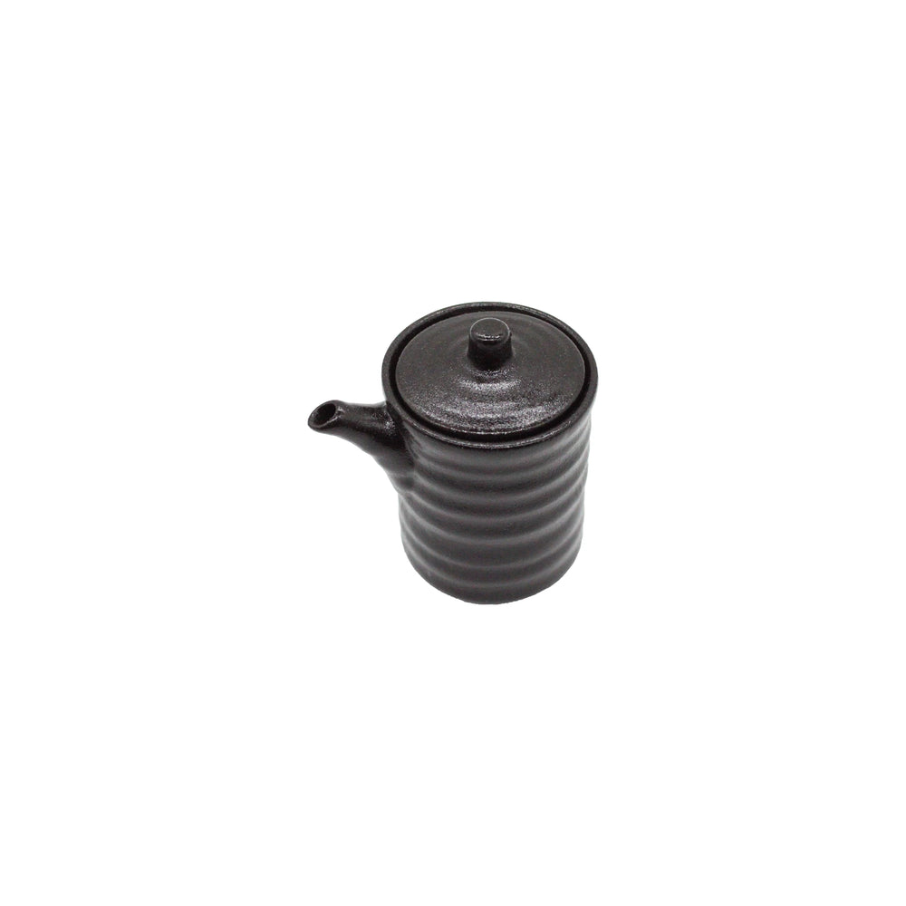 
                  
                    Soy Sauce Pourer - Black Ribbed Design
                  
                