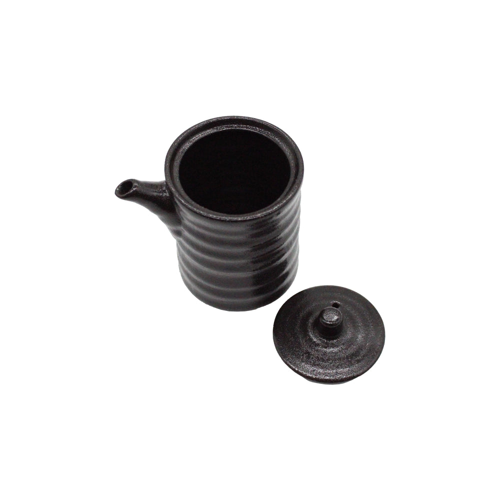 
                  
                    Soy Sauce Pourer - Black Ribbed Design
                  
                