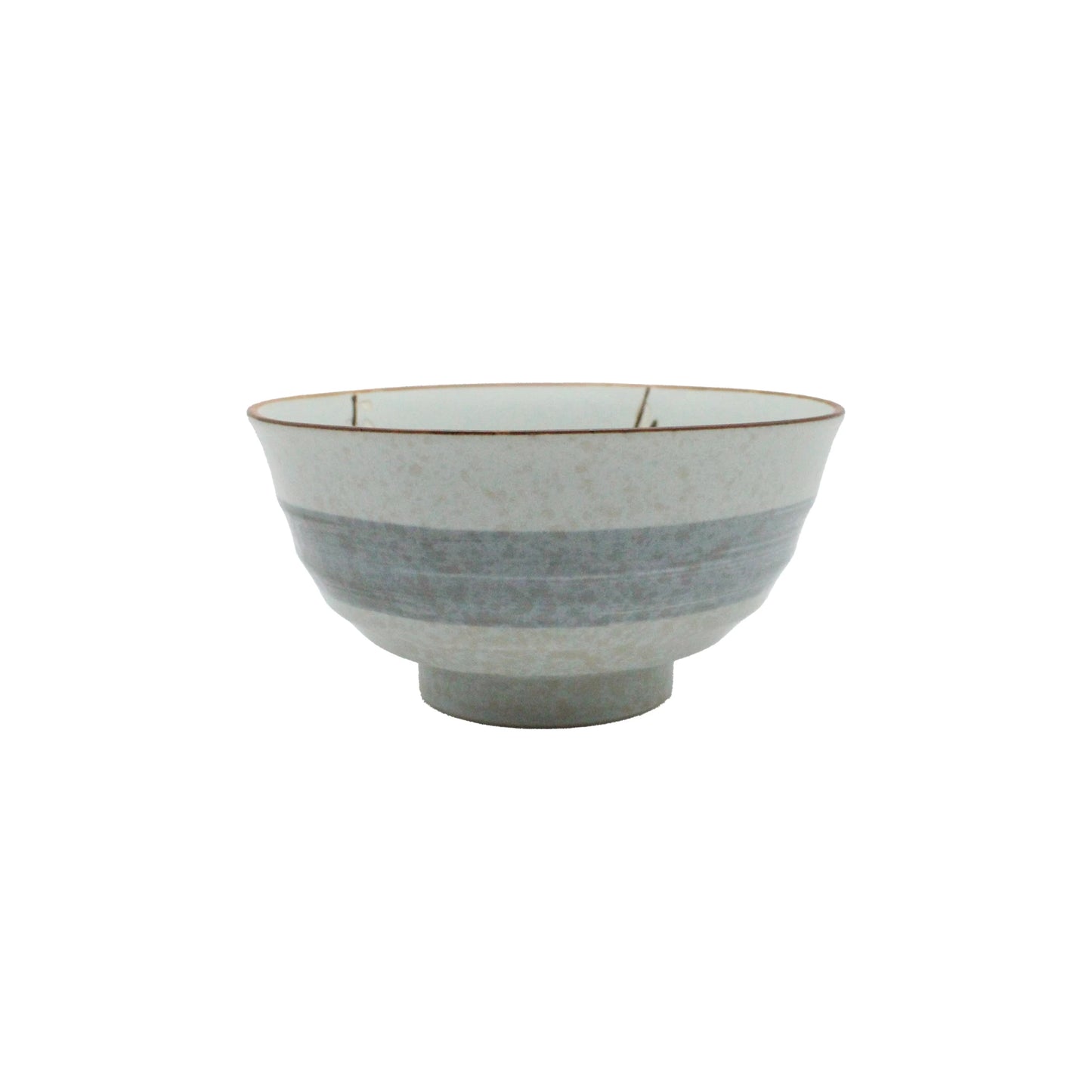 
                  
                    Japanese udon ceramic bowl with a textured sakura cherry blossom design on a white background
                  
                