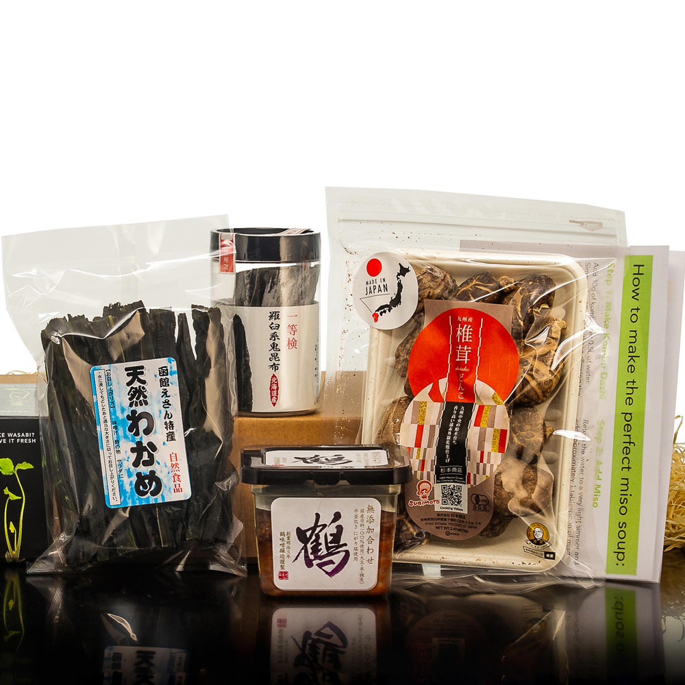 Vegan Miso Soup Kit Gifts & Kits The Wasabi Co The Wasabi Company