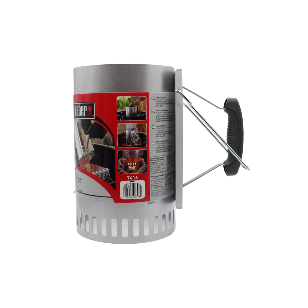 
                  
                    Weber Charcoal Chimney Starter – Standard
                  
                