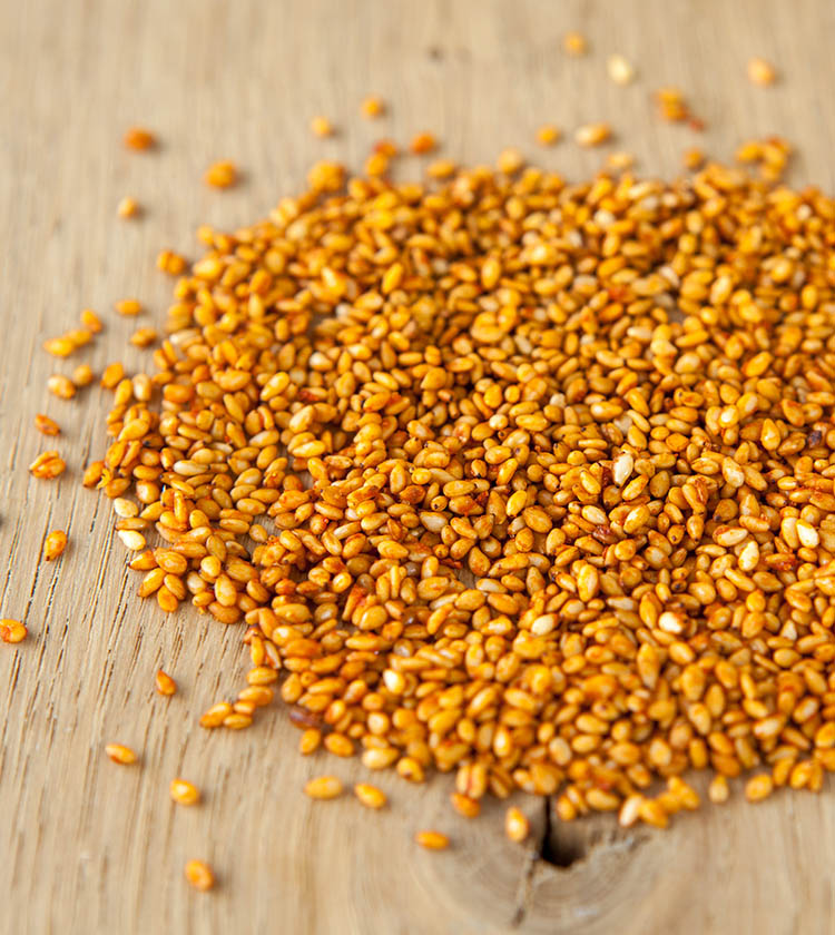 
                  
                    Sesame Seeds with Kimchi
                  
                