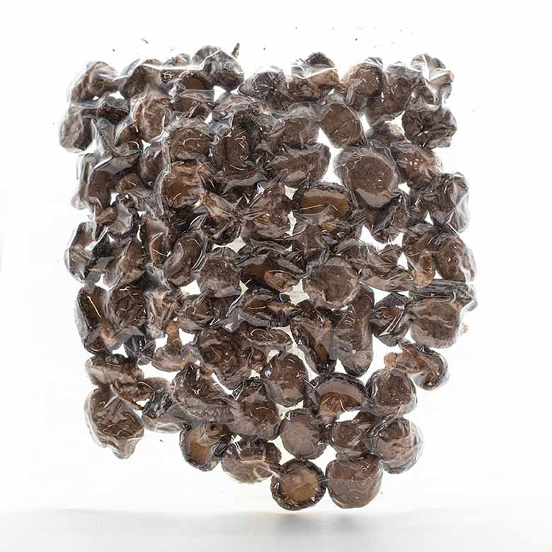 Dried Organic Donko Shiitake Mushrooms, 33-42mm - 300g