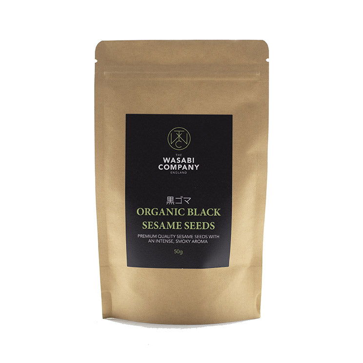 
                  
                    Wasabi Label Organic Black Sesame Seeds - 50g
                  
                
