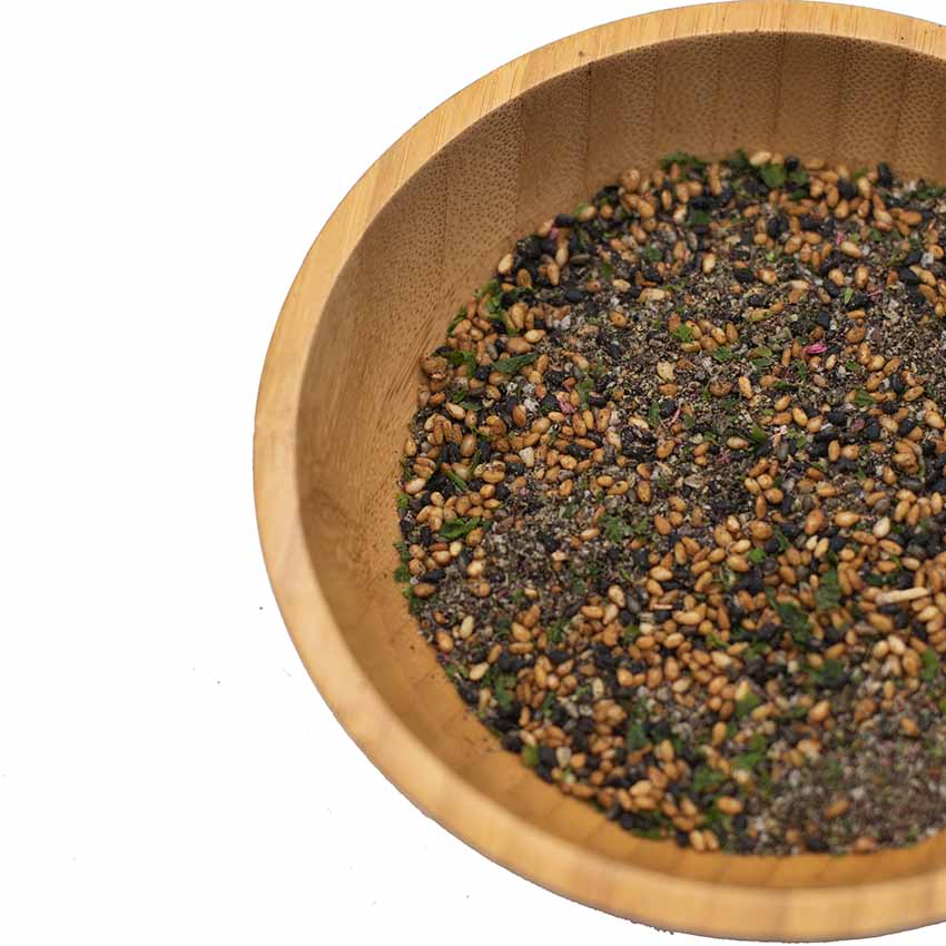 
                  
                    Wadaman Organic Furikake Sesame & Shiso (30g) blends organic sesame seeds with shiso and spices for a classic Japanese seasoning.
                  
                